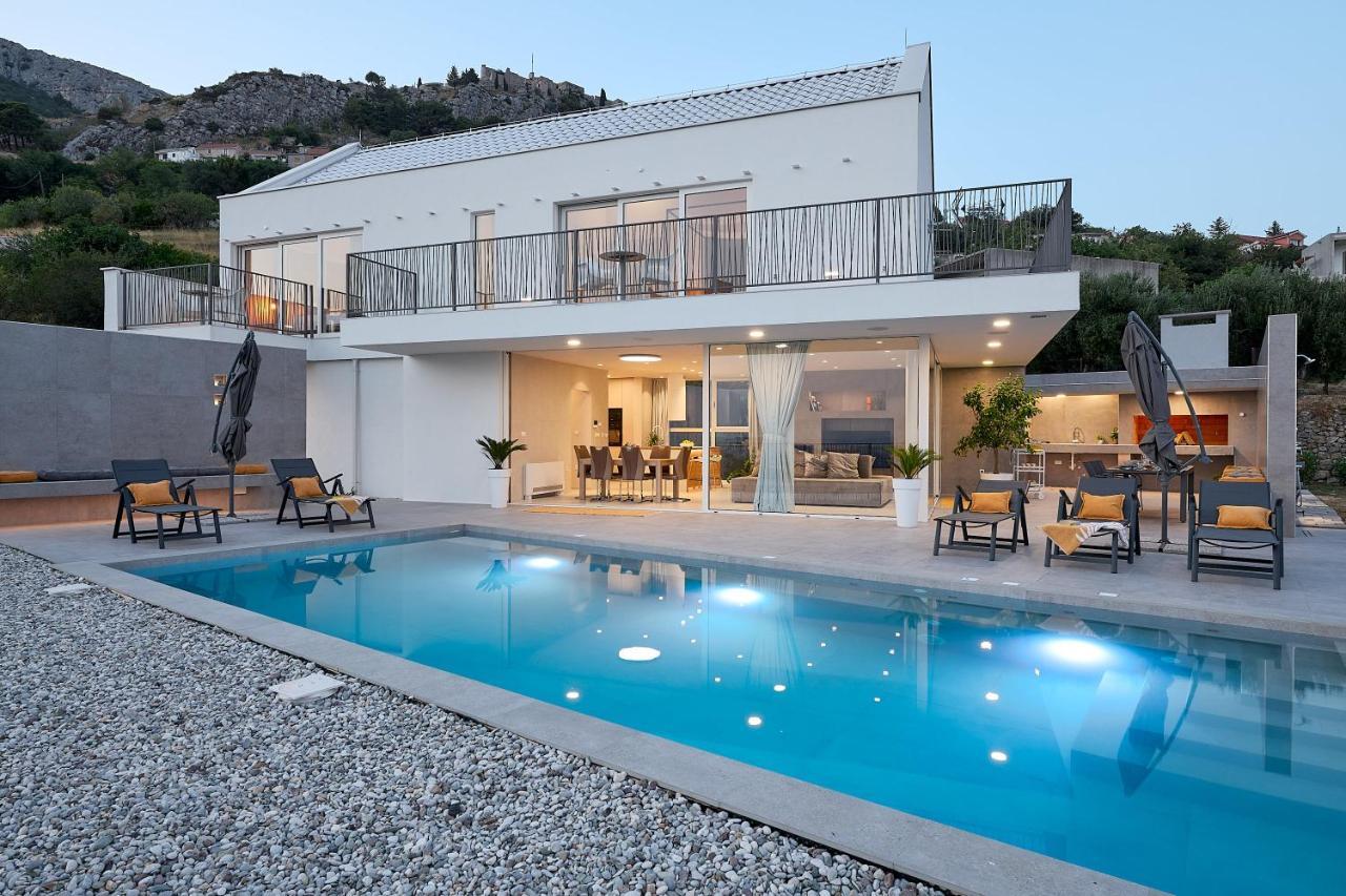 Design Villa Clavis-Brand New Villa With A View Klis Exterior foto