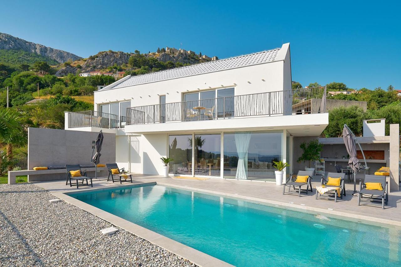 Design Villa Clavis-Brand New Villa With A View Klis Exterior foto